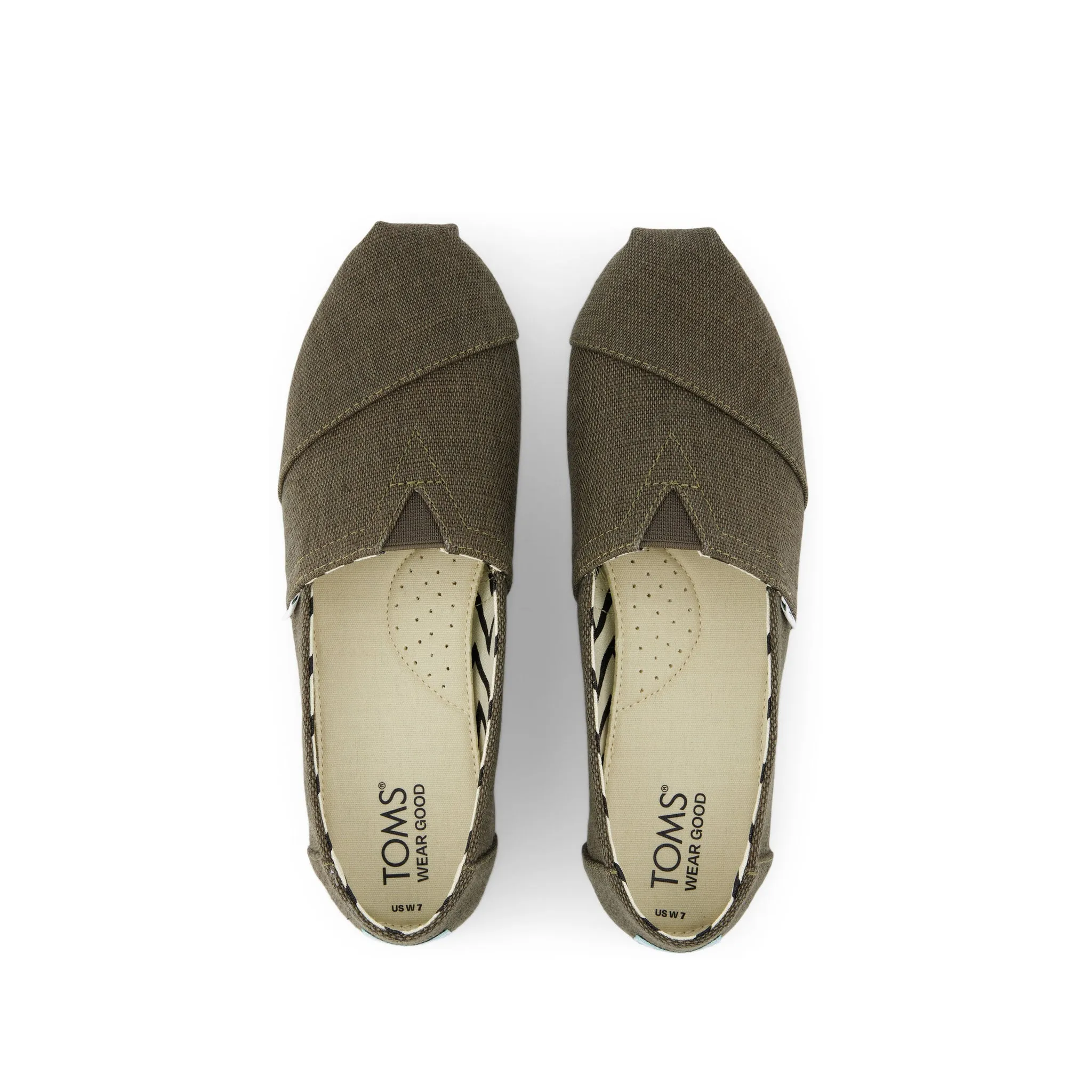 Classic Alpargata Olive Heritage Canvas