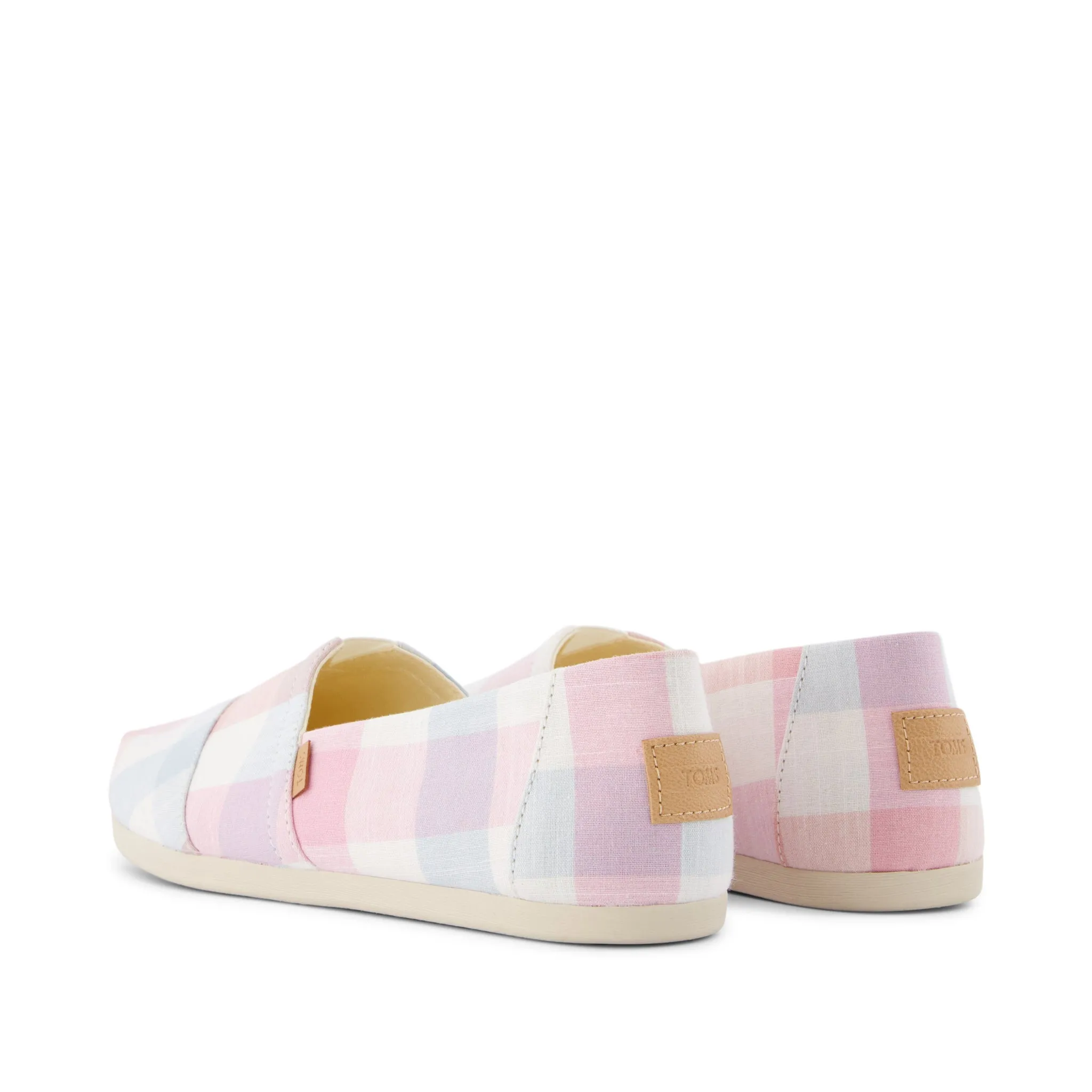 Classic Alpargata Pink Picnic Plaid