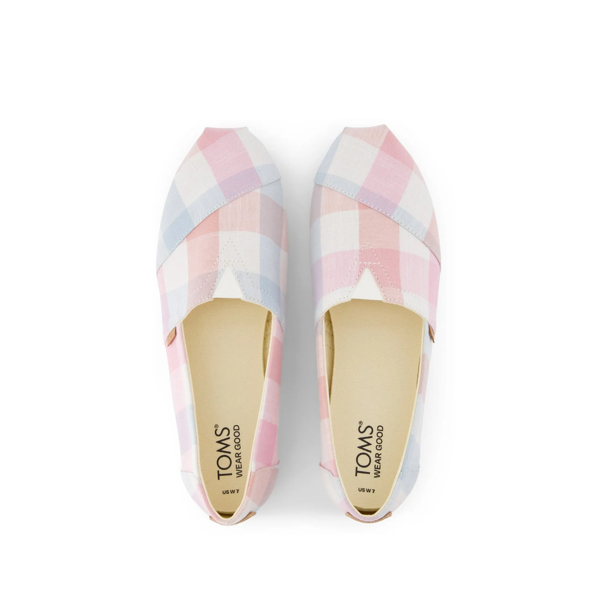 Classic Alpargata Pink Picnic Plaid