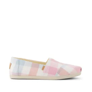 Classic Alpargata Pink Picnic Plaid