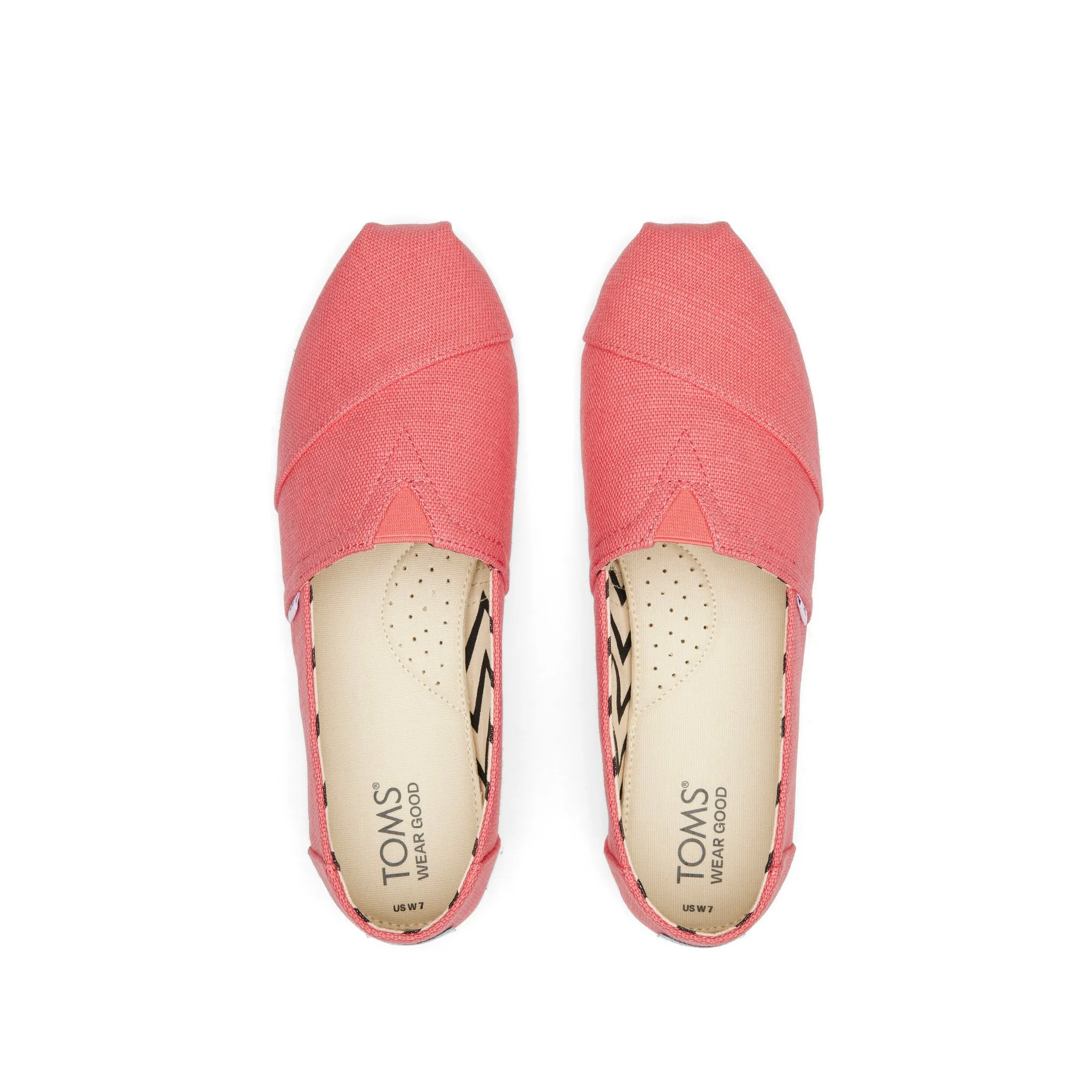 Classic Alpargata Shell Pink Heritage Canvas