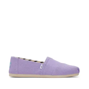 Classic Alpargata Vintage Purple Heritage Canvas