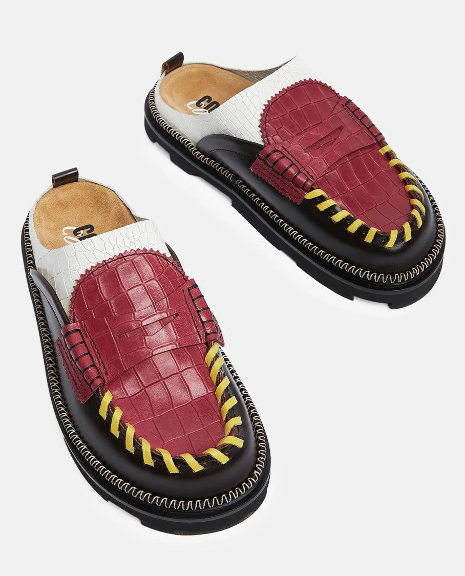 College Chunky Mules