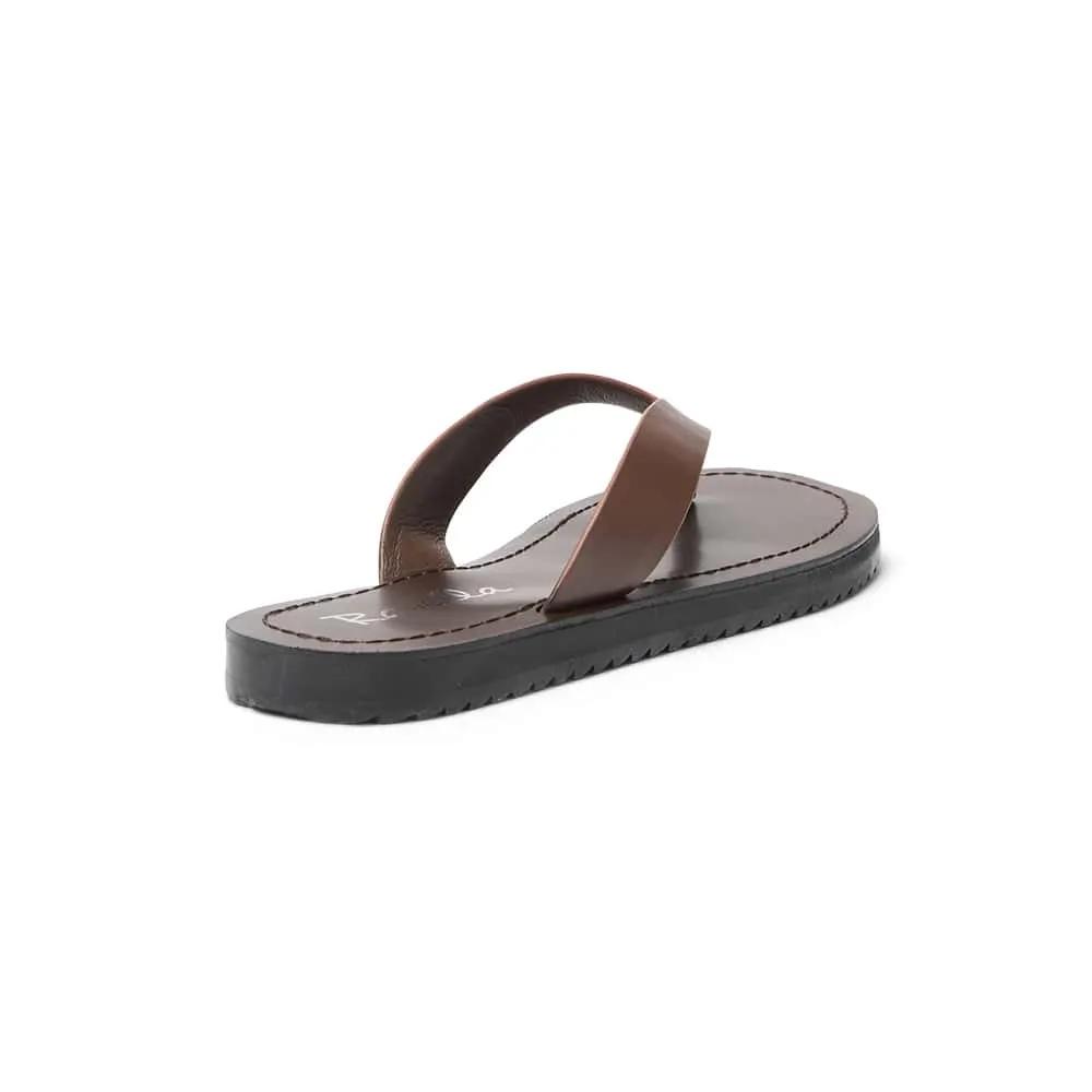 Corfu Flat in Chocolate Smooth