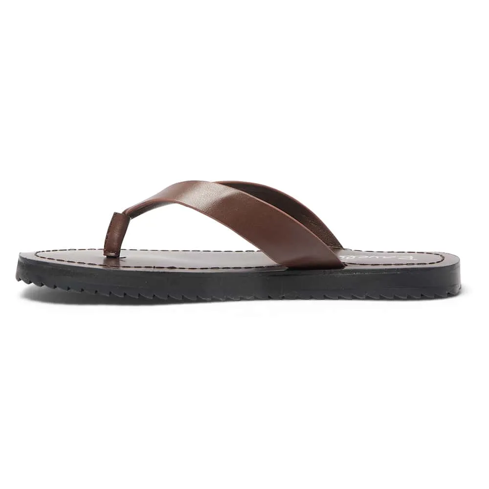 Corfu Flat in Chocolate Smooth