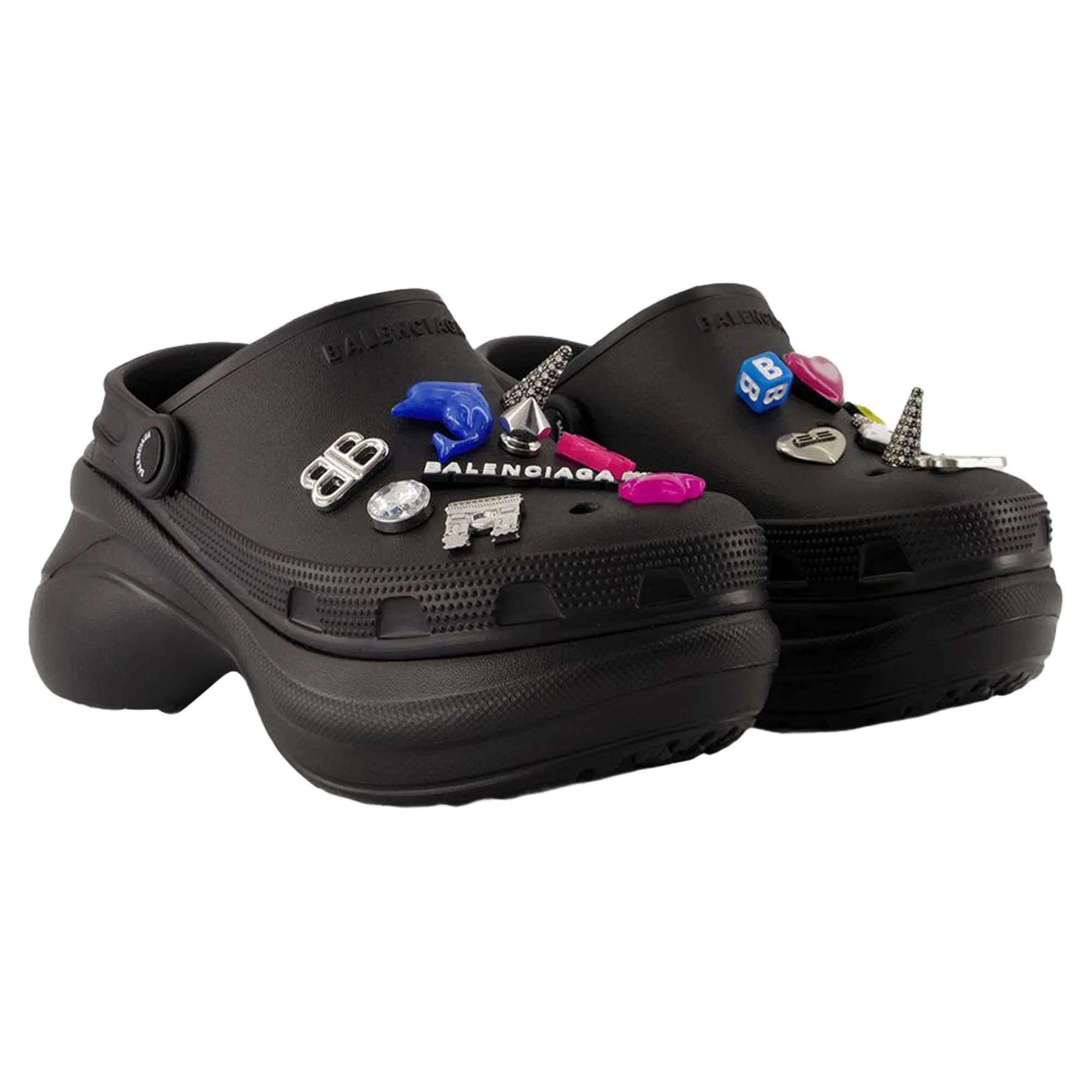 Crocs Mules - Balenciaga - Synthetic - Black