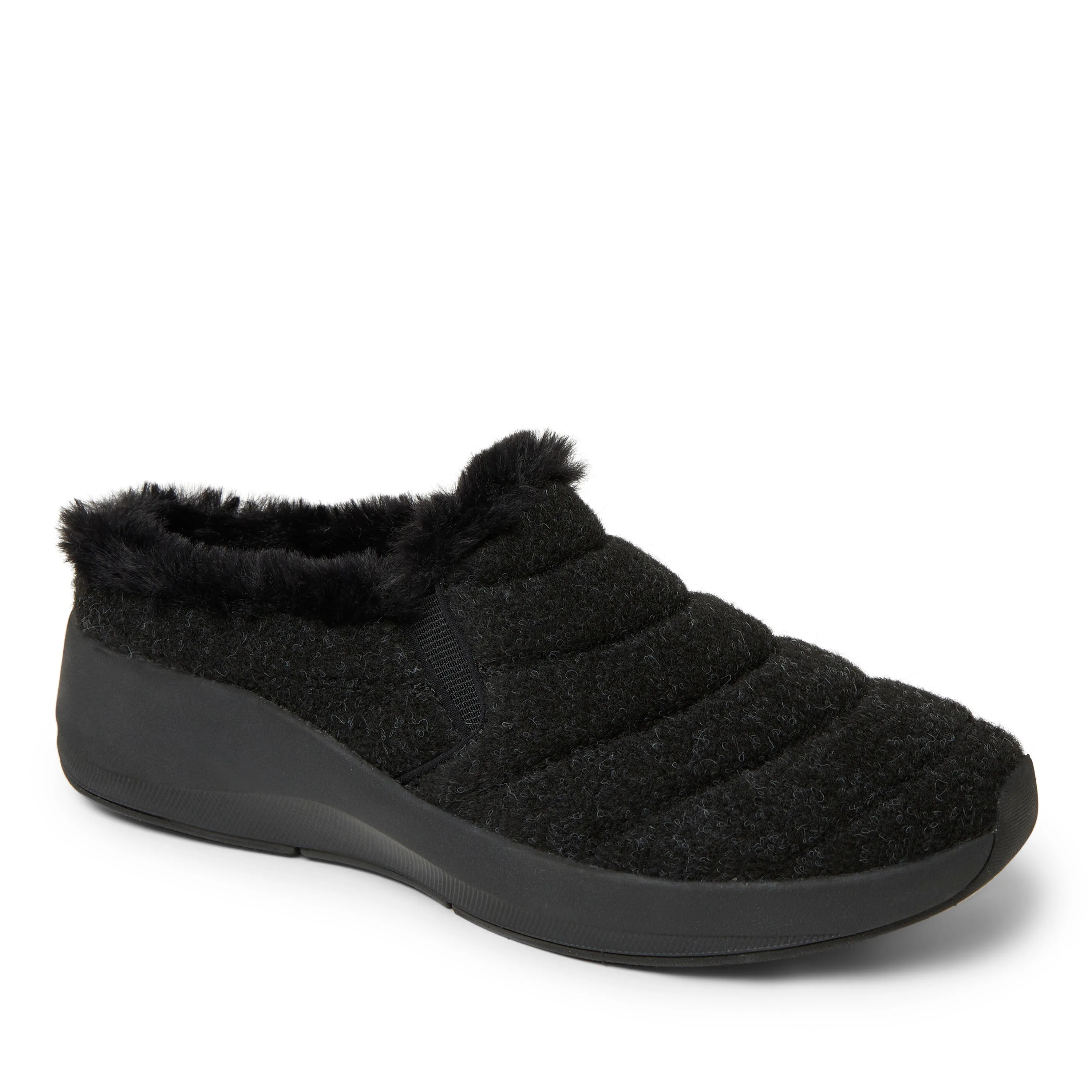 Dearfoams Women's Amaya Sleeper Wedge Indoor/Outdoor Sneakers