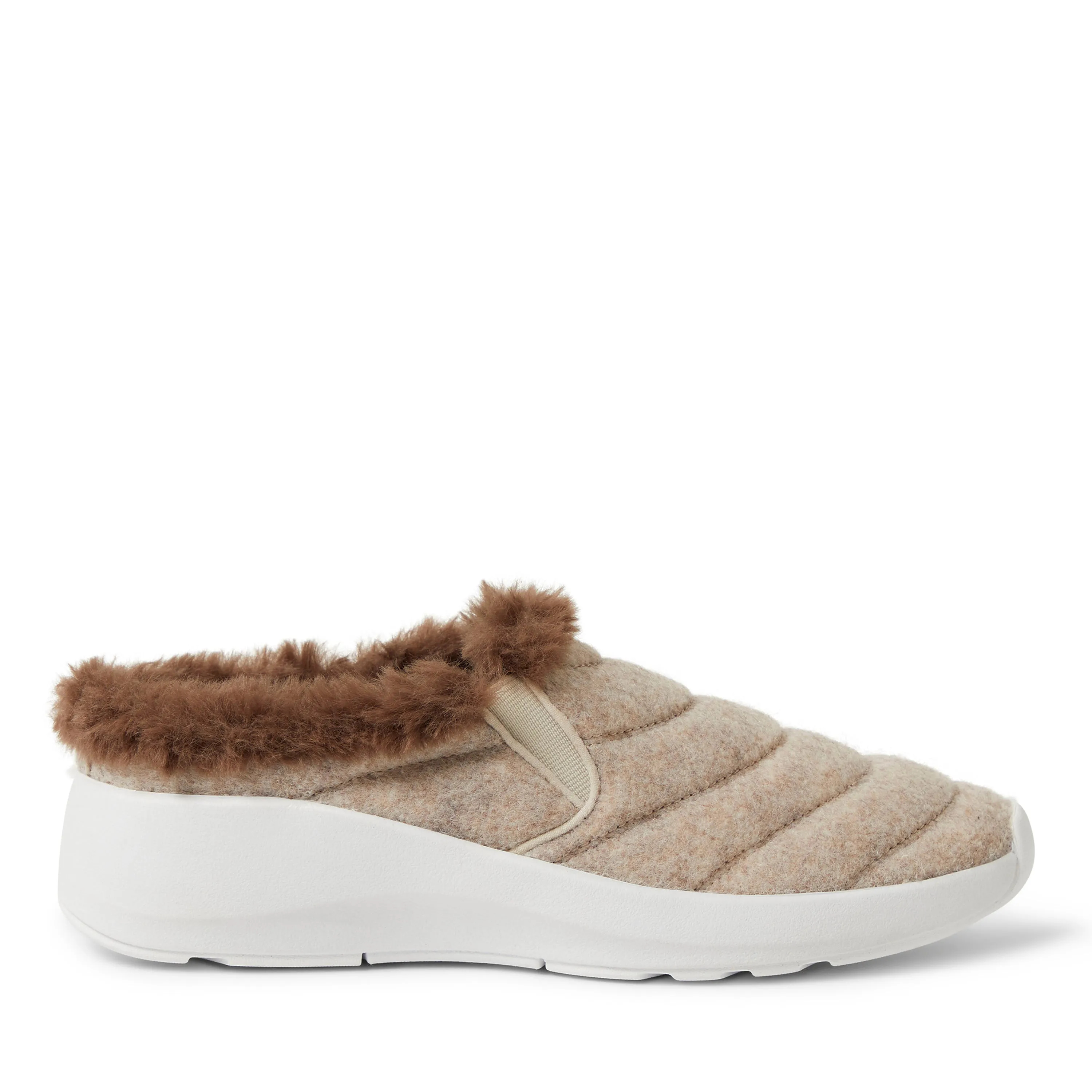 Dearfoams Women's Amaya Sleeper Wedge Indoor/Outdoor Sneakers