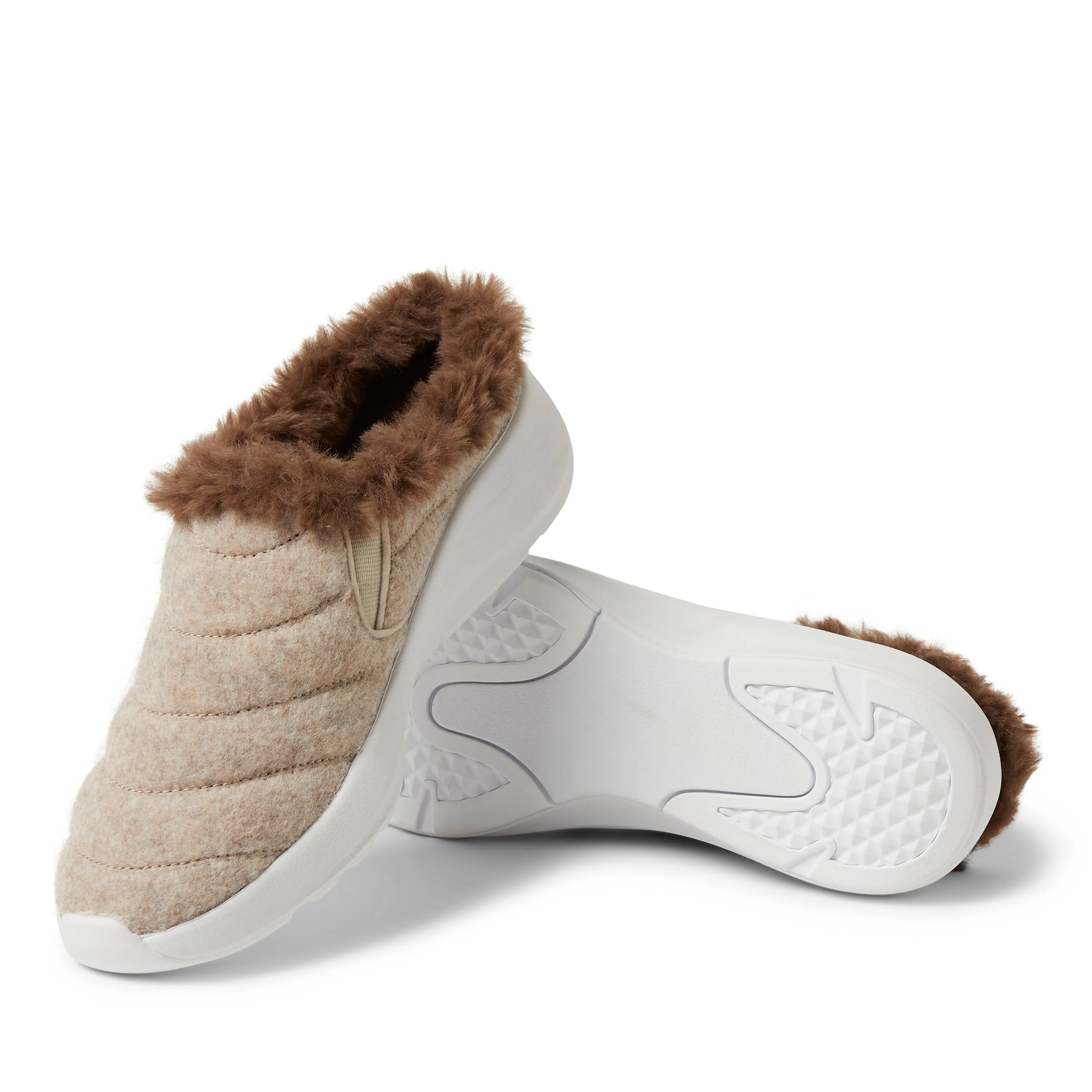 Dearfoams Women's Amaya Sleeper Wedge Indoor/Outdoor Sneakers