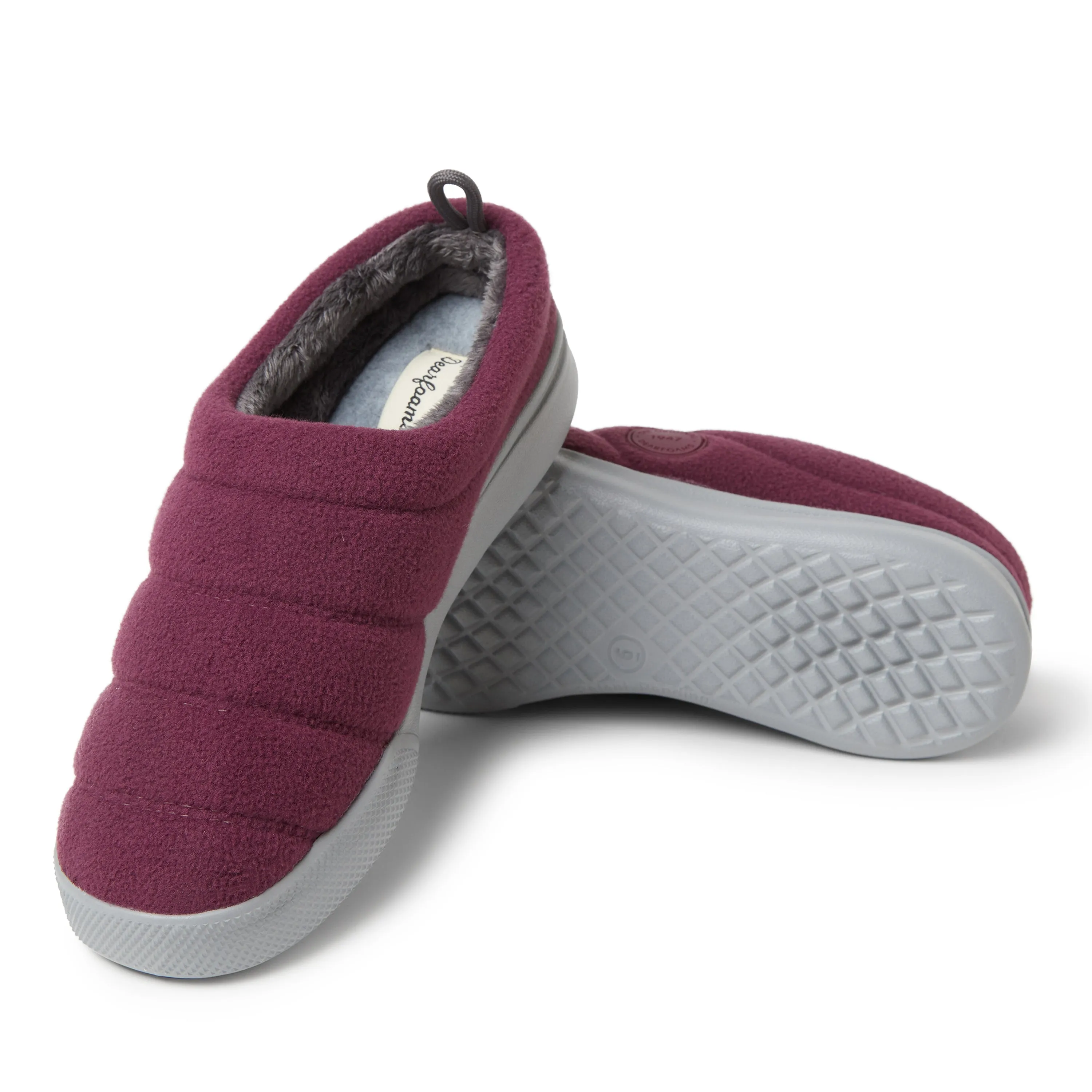 Dearfoams Women's Kendra Sport Lounge Clog House Shoe Slipper