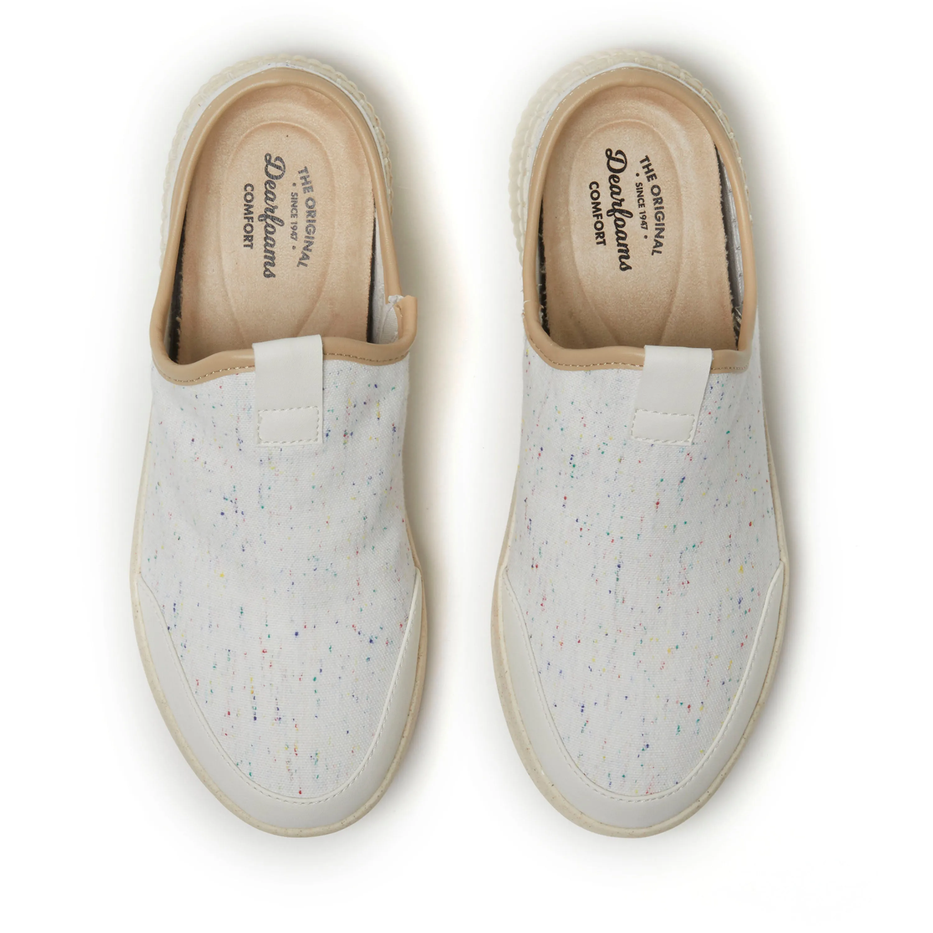 Dearfoams Women's Lila Mule Slip On Sneaker