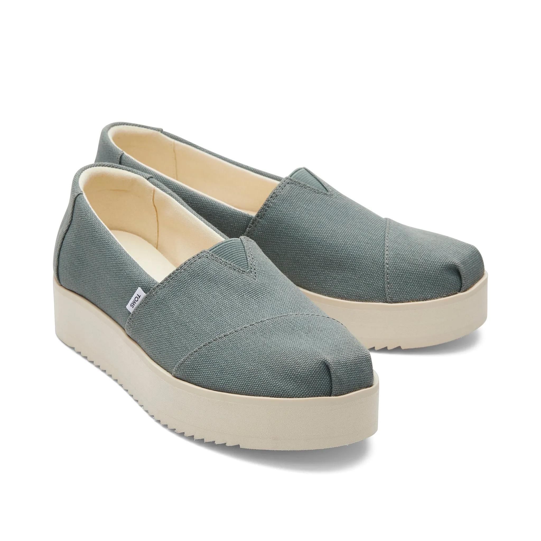 Eco-Friendly Alpargata Green Midform Espadrille