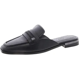 Elin Womens Embellished Leather Mules