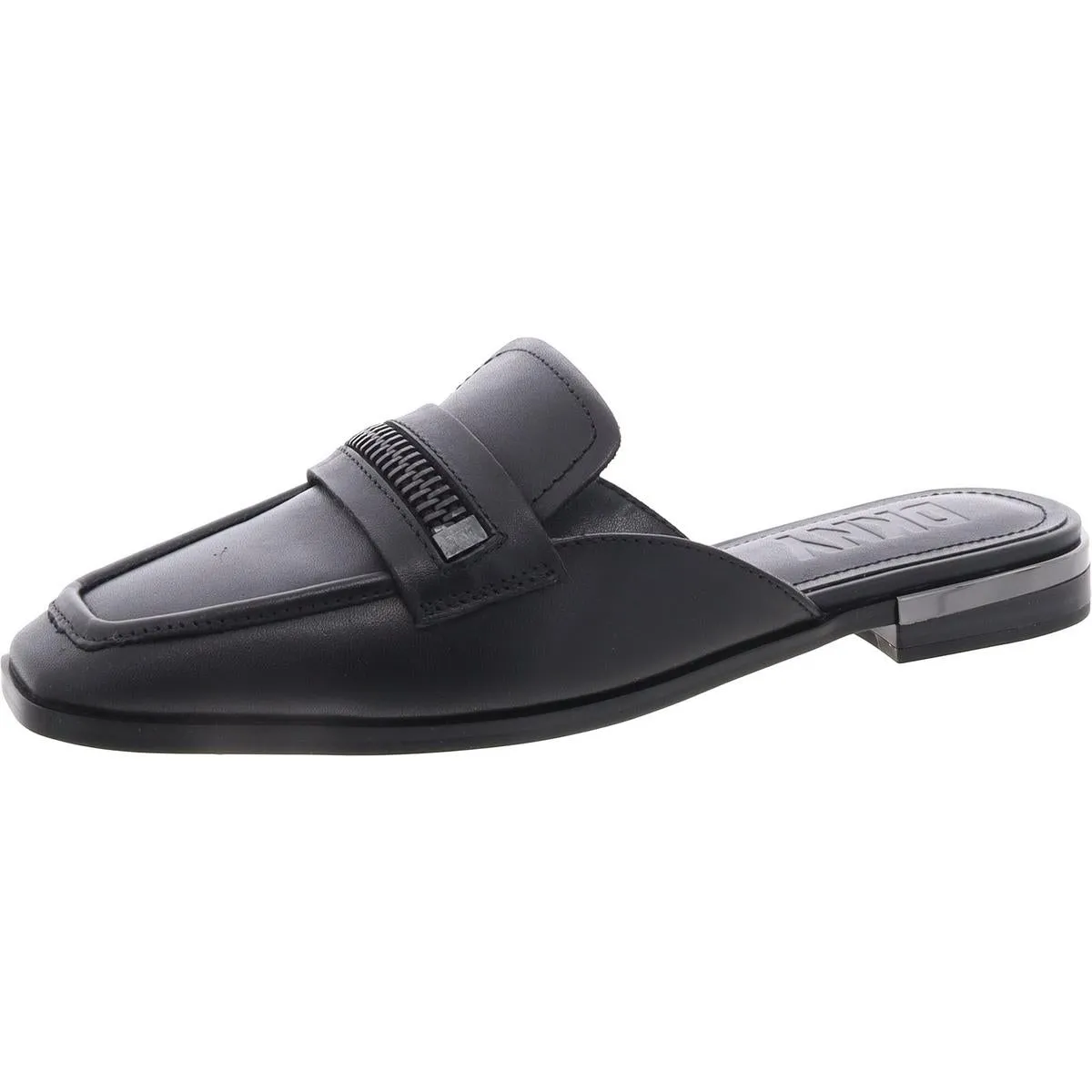 Elin Womens Embellished Leather Mules