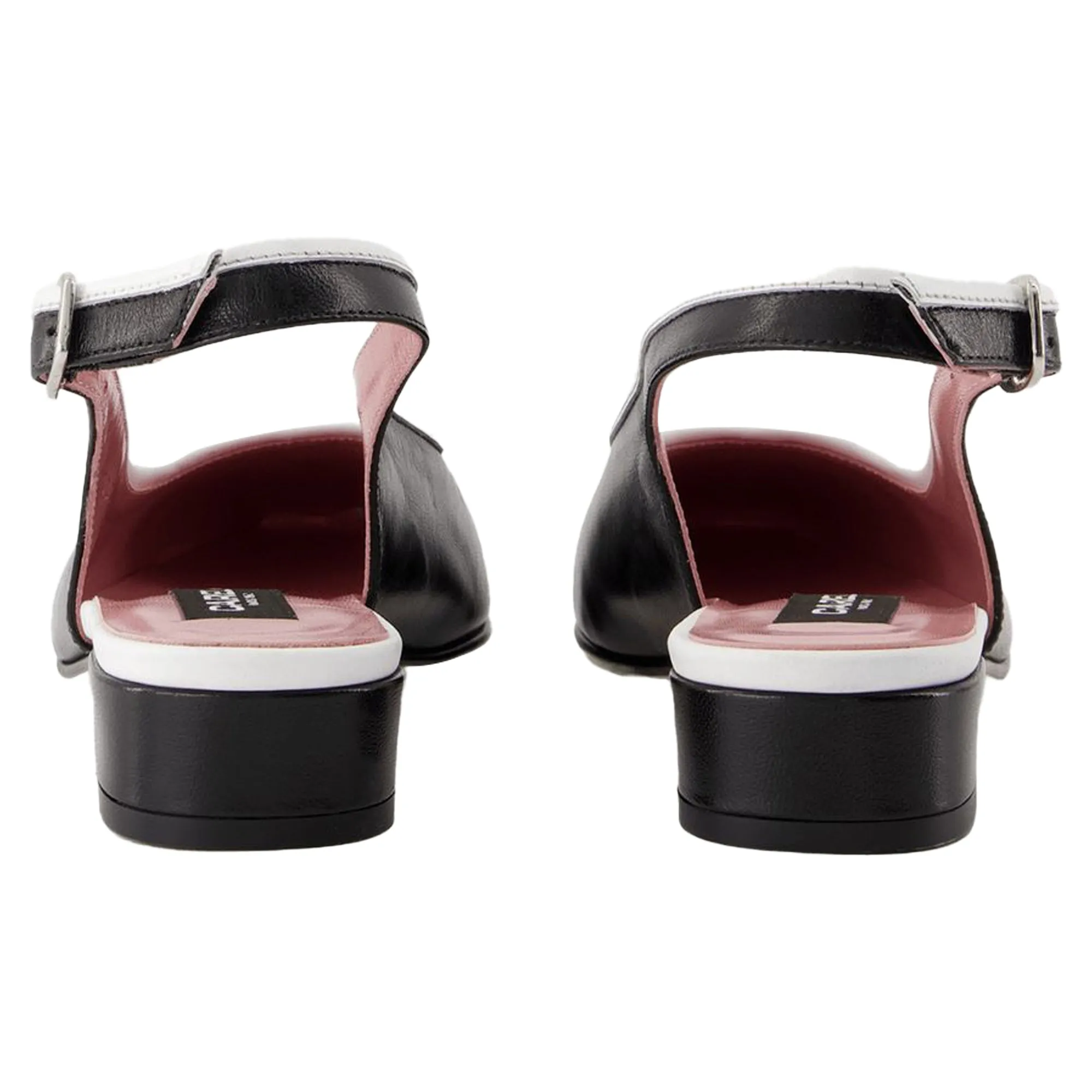 Elisa Sandals - Carel - Leather - Black