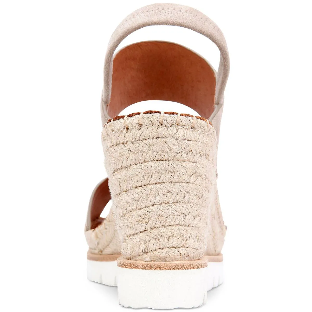 Elyssa Sporty Womens Leather Slingback Espadrilles