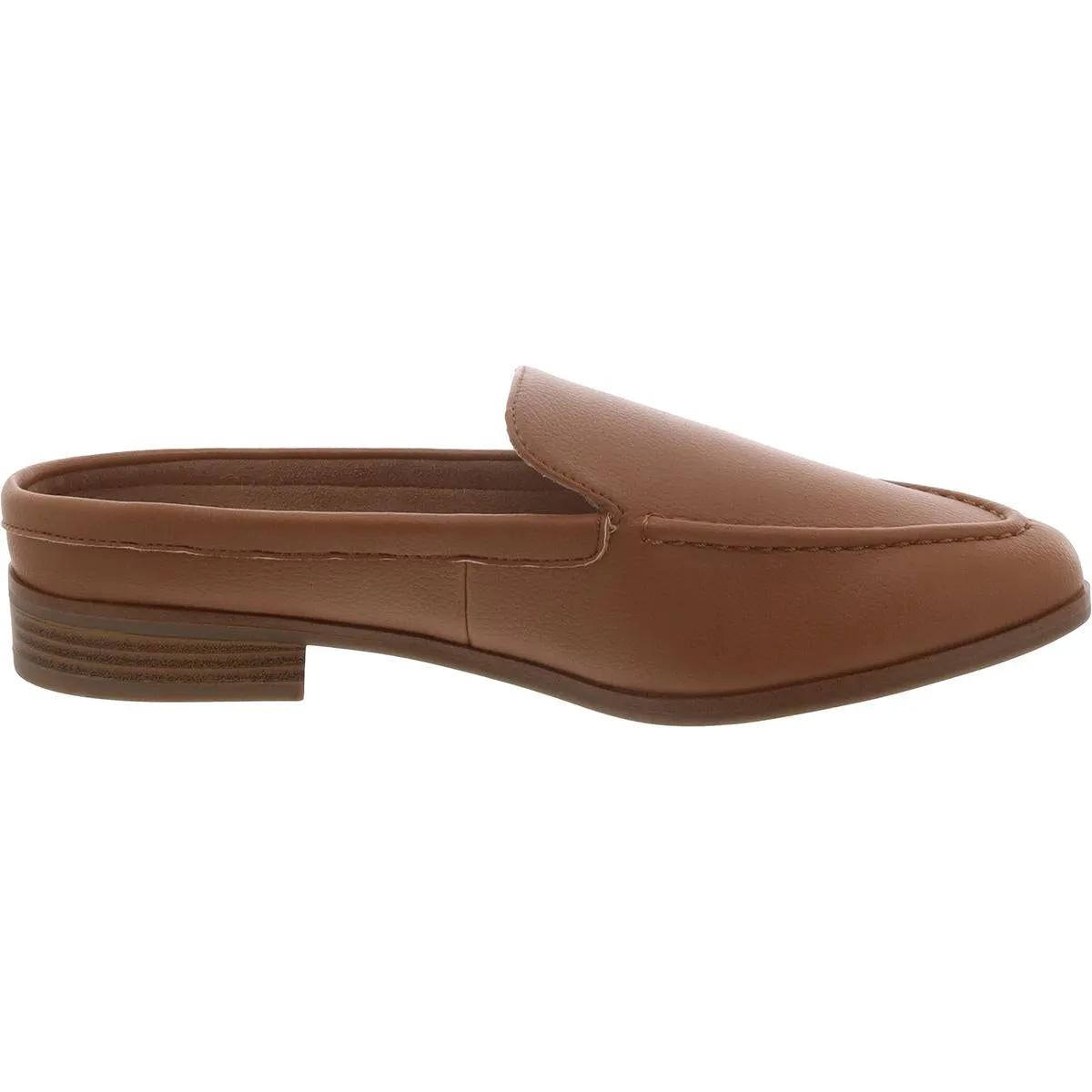 ENRIGHT Womens Faux Leather Slip on Mules