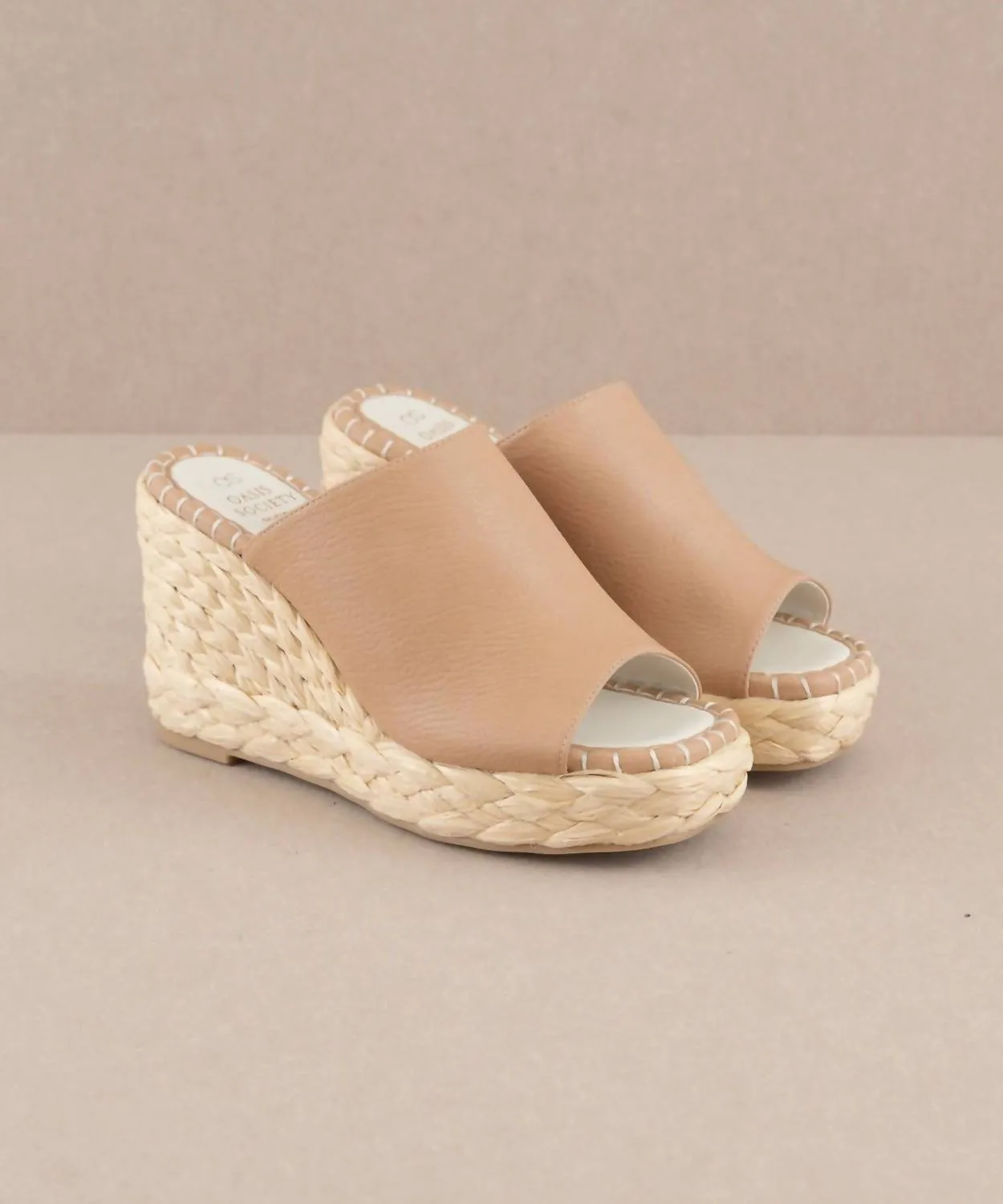 Espadrille Wedge In Brown