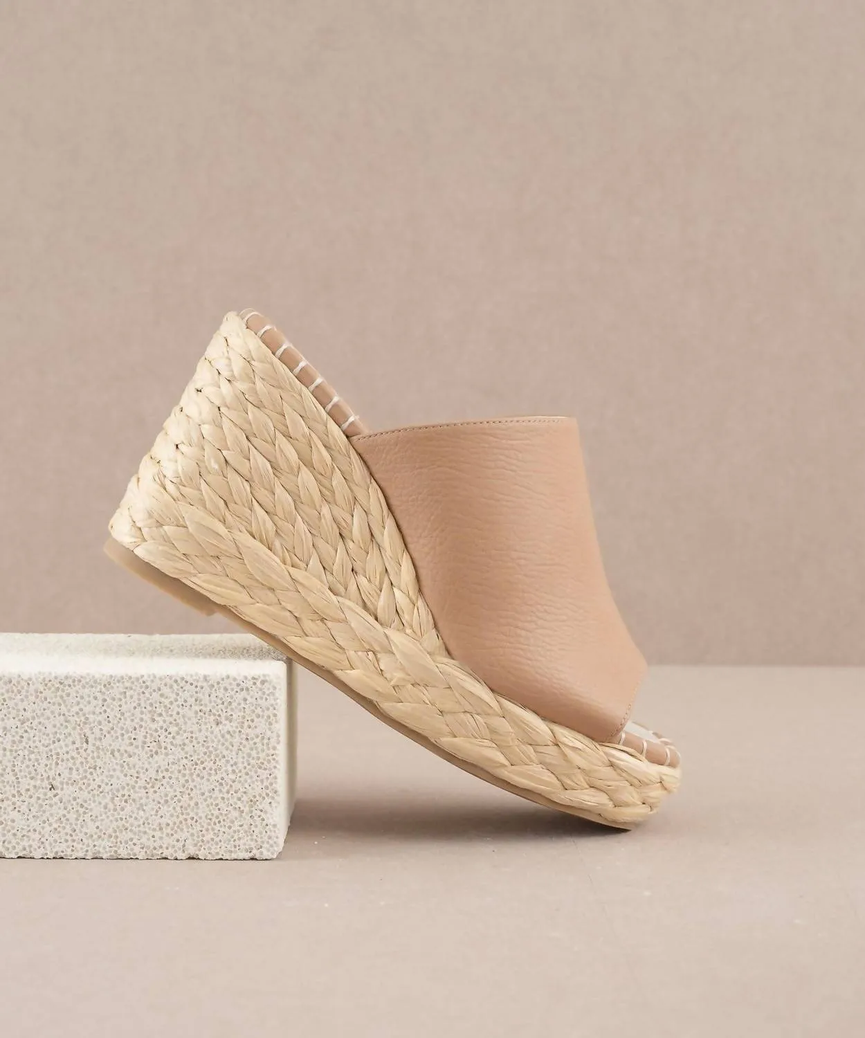 Espadrille Wedge In Brown