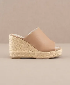 Espadrille Wedge In Brown