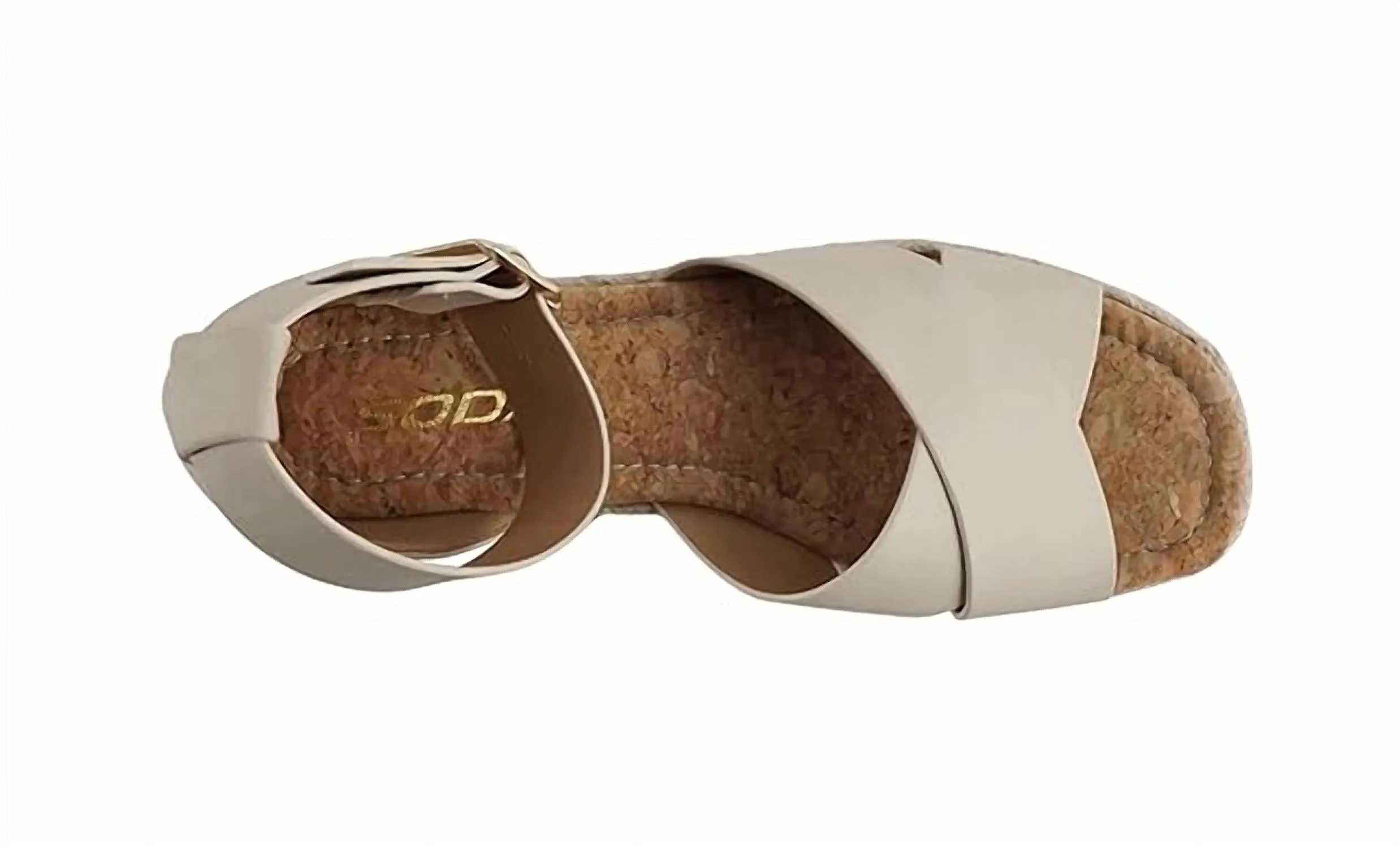 Fabian Espadrille Wedge In Beige