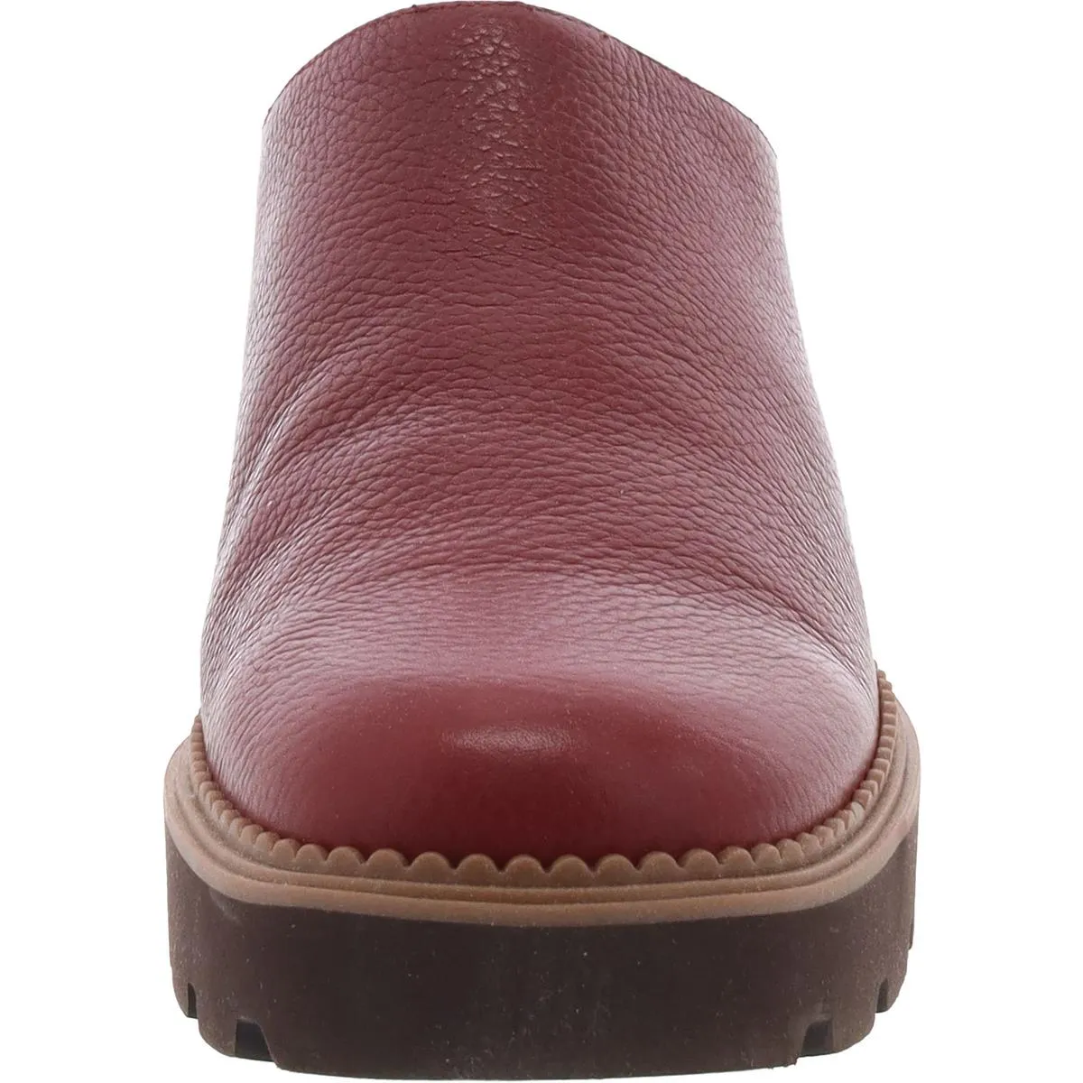 Fairfax Womens Leather Slip On Mules