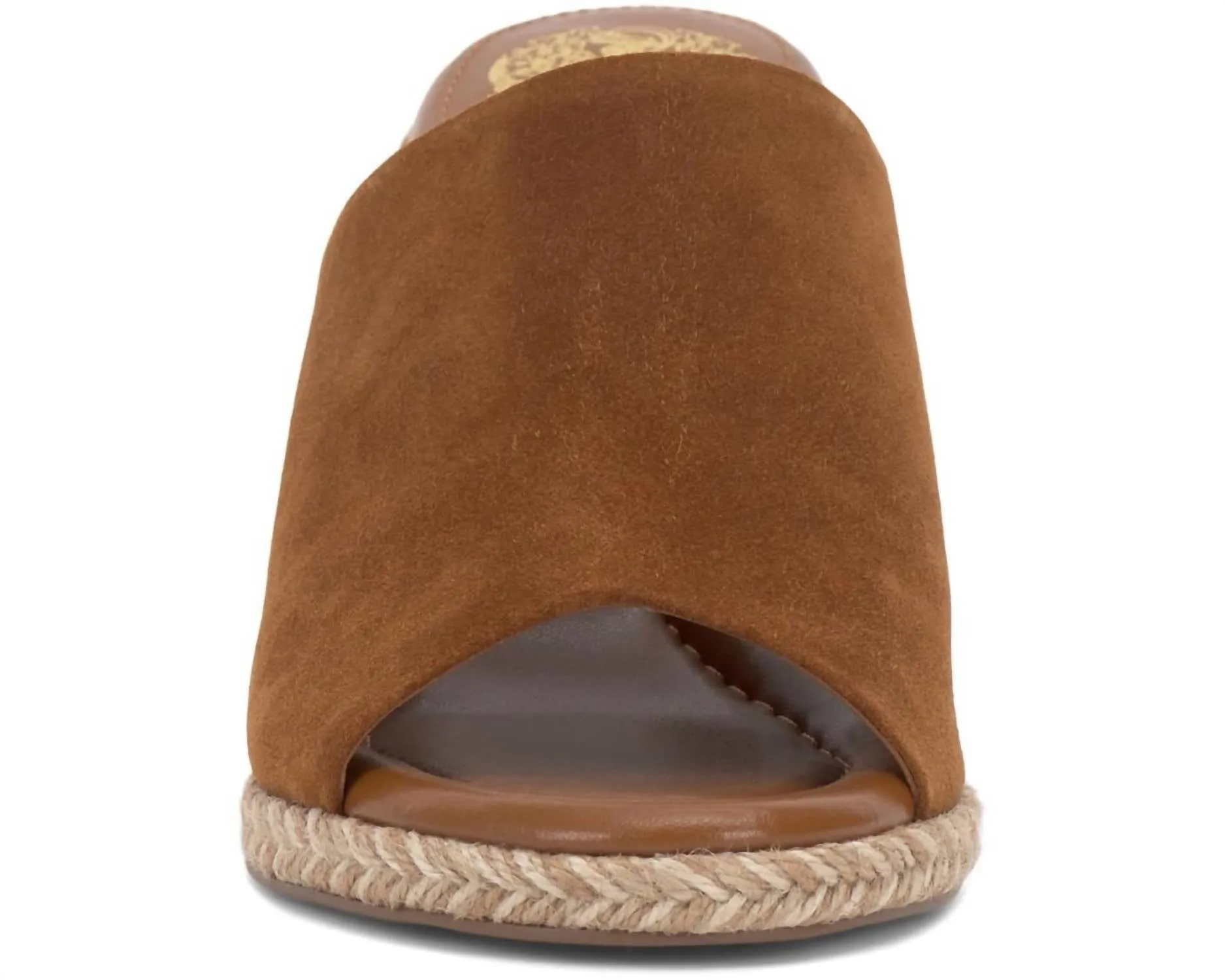 Fayla Wedge Sandal In Golden Walnut
