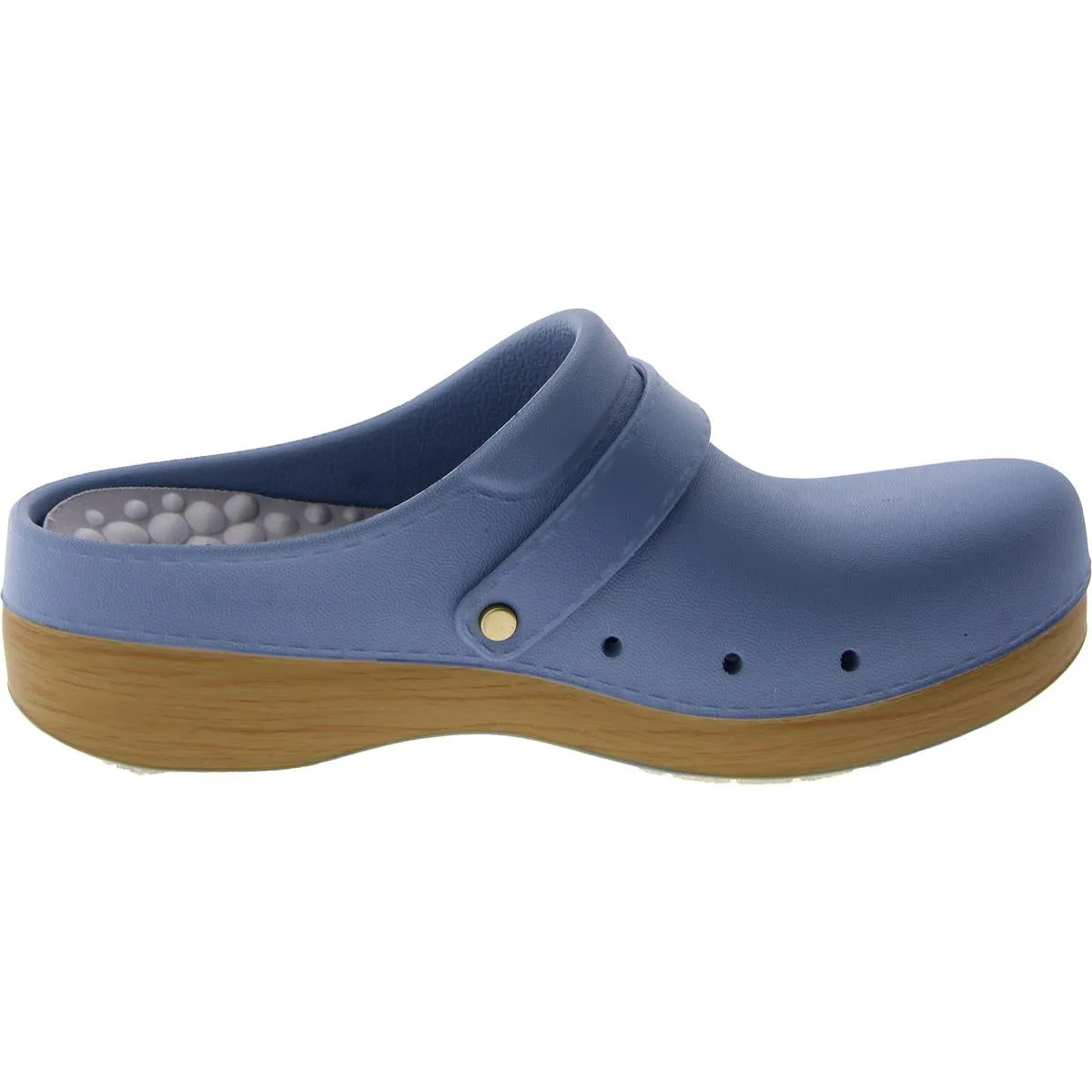 Feel Chill Womens Cushioned Footbed Slip On Clogs