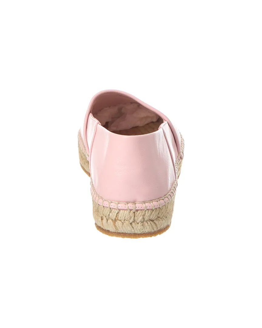 Ferragamo Alma Leather Espadrille