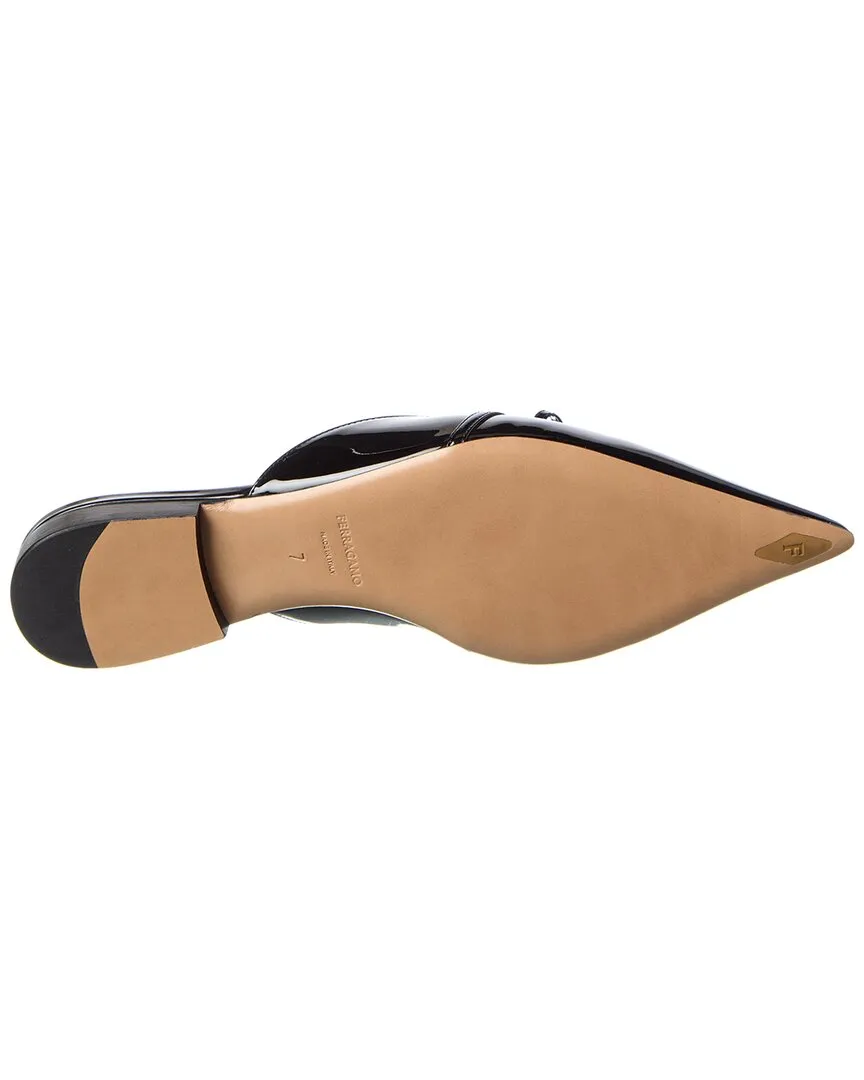Ferragamo Bow Mini Leather Mule