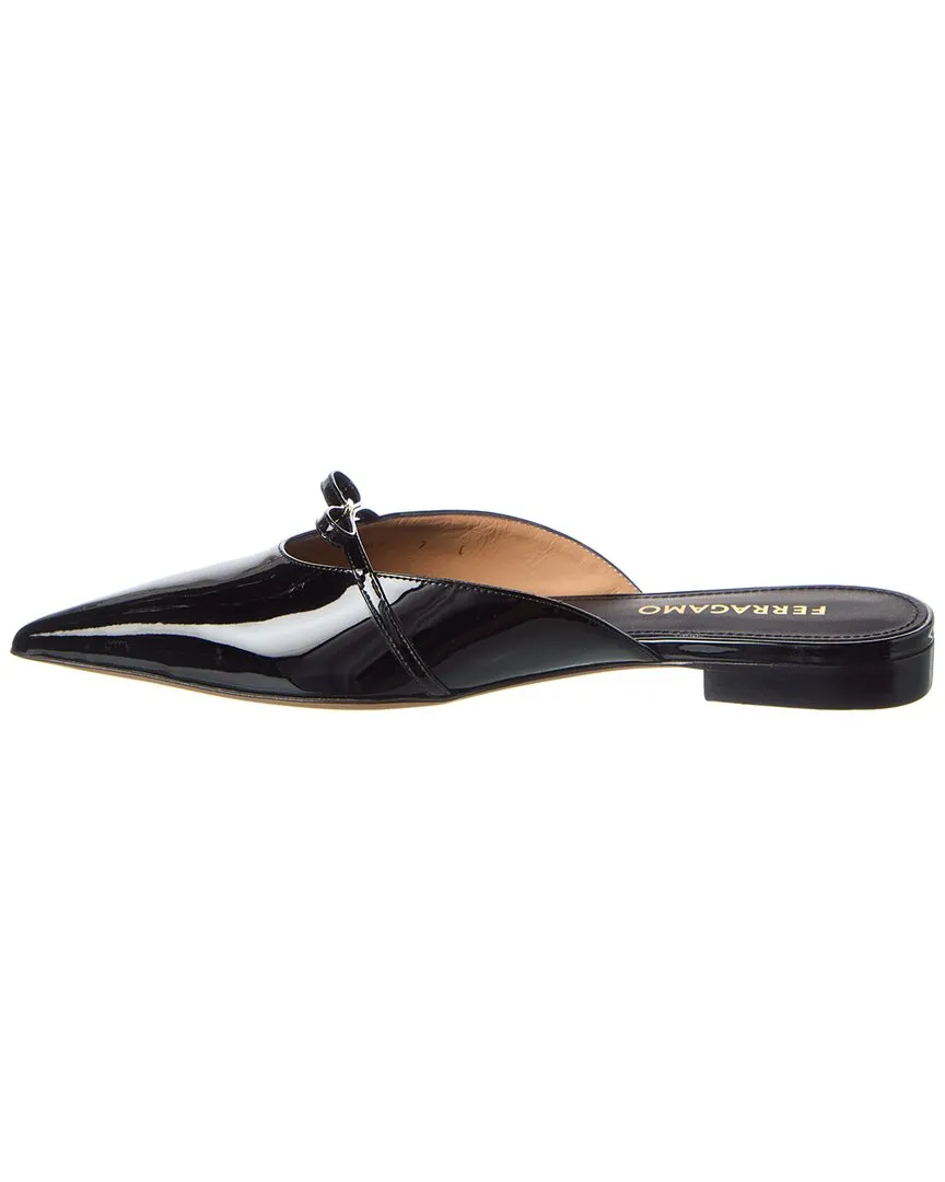 Ferragamo Bow Mini Leather Mule