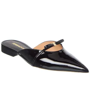 Ferragamo Bow Mini Leather Mule