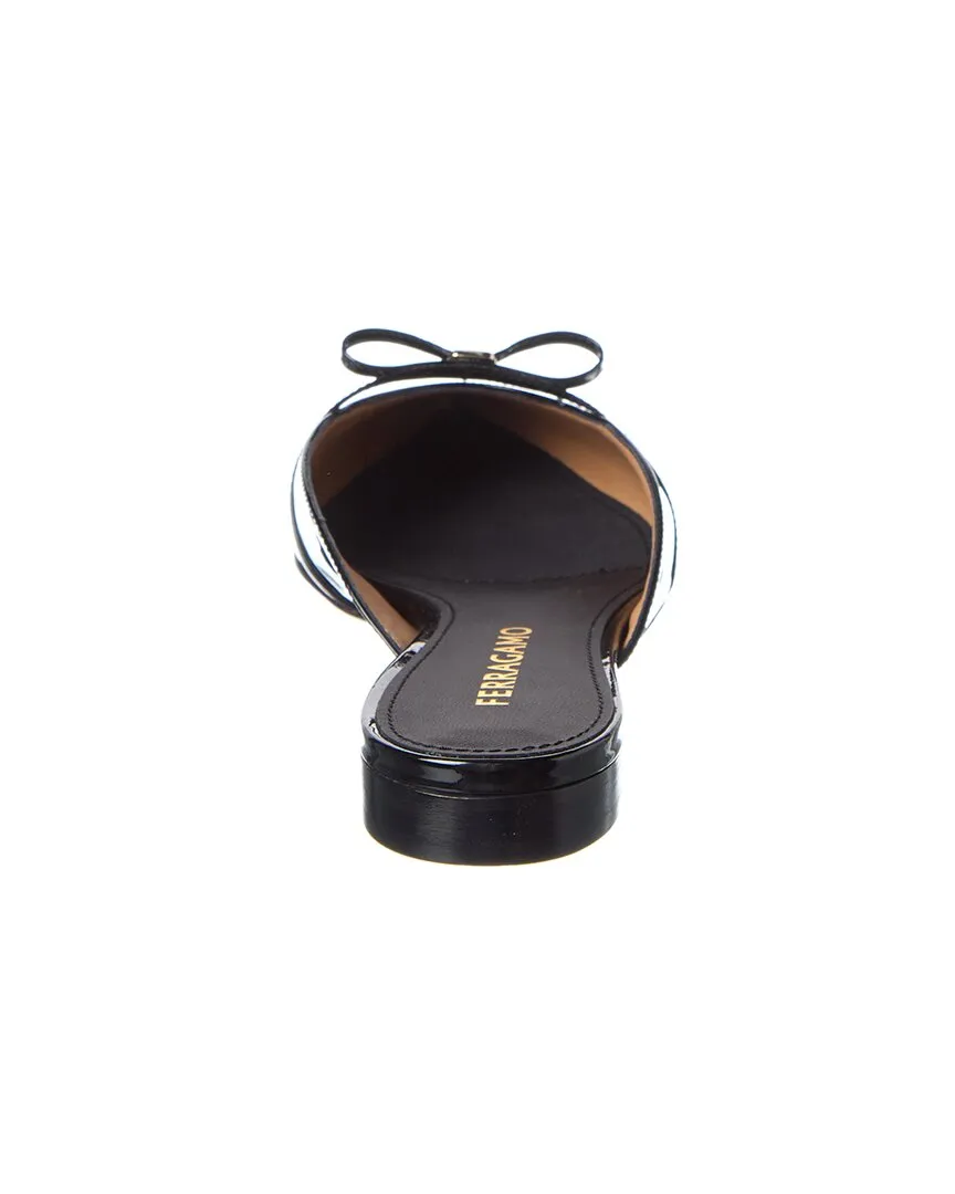 Ferragamo Bow Mini Leather Mule