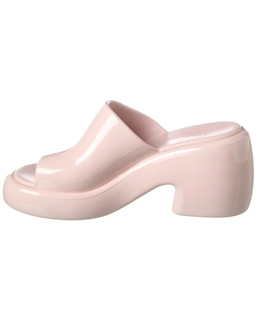 Ferragamo Deva Rubber Platform Mule