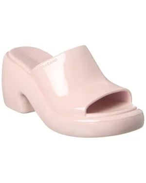 Ferragamo Deva Rubber Platform Mule