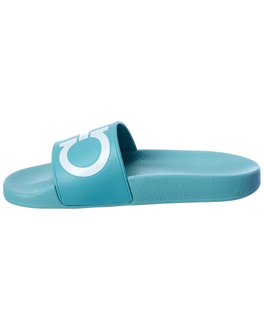 Ferragamo Groovy Rubber Slide