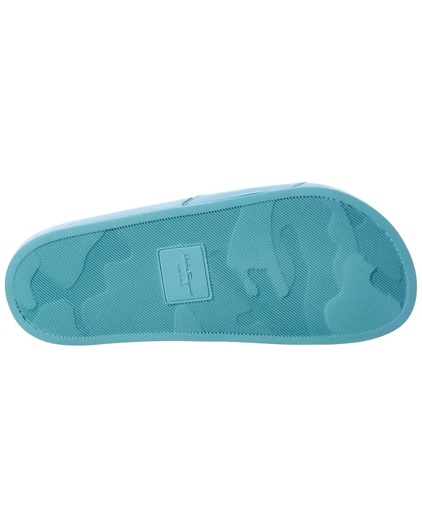 Ferragamo Groovy Rubber Slide