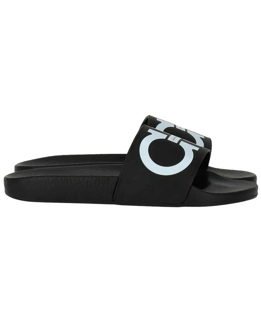 Ferragamo Groovy Rubber Slide