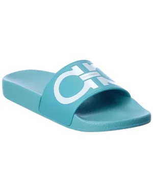 Ferragamo Groovy Rubber Slide