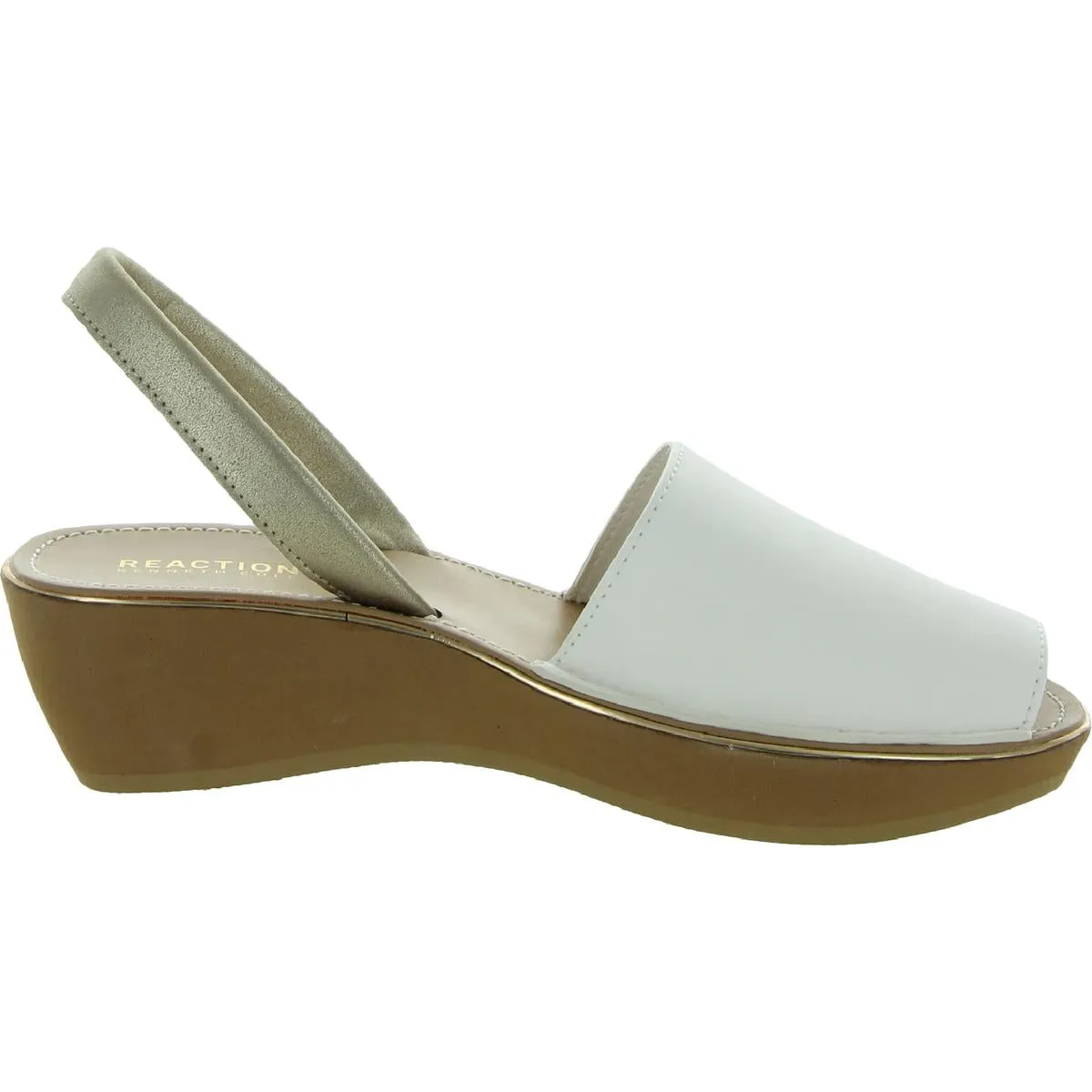 Fine Glass Womens Peep-Toe Wedge Sandals