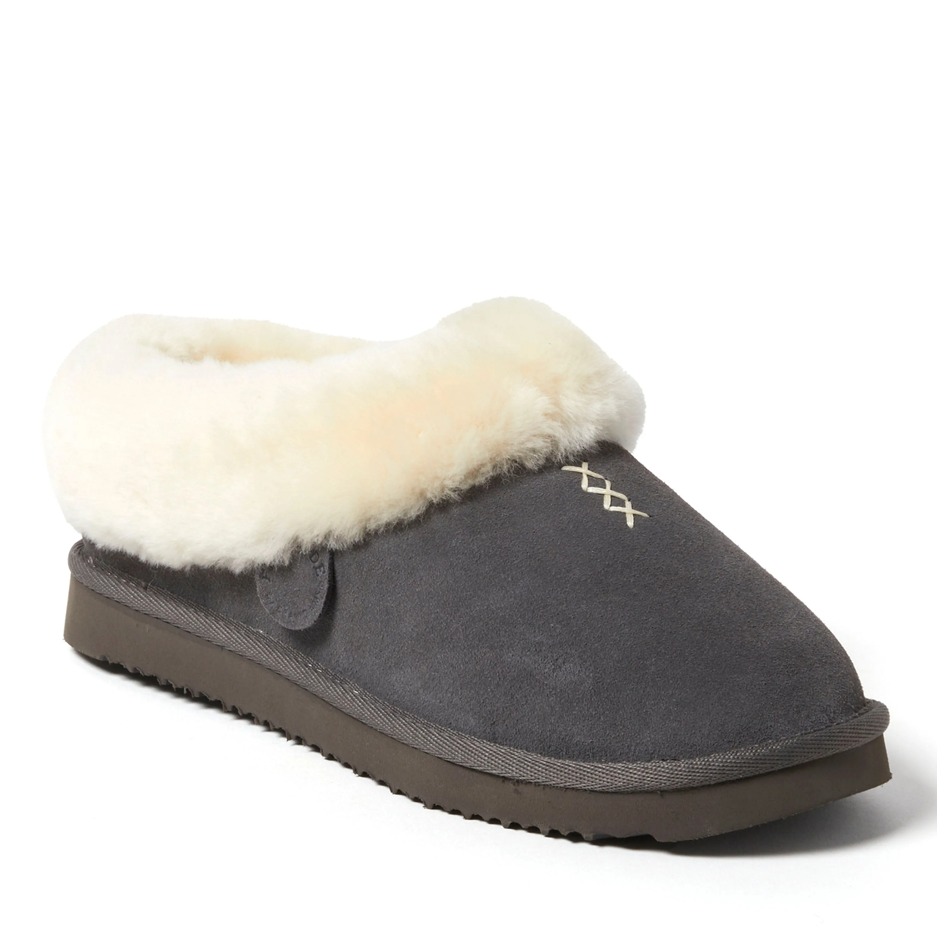 Fireside by Dearfoams Adelaide Genuine Shearling Clog