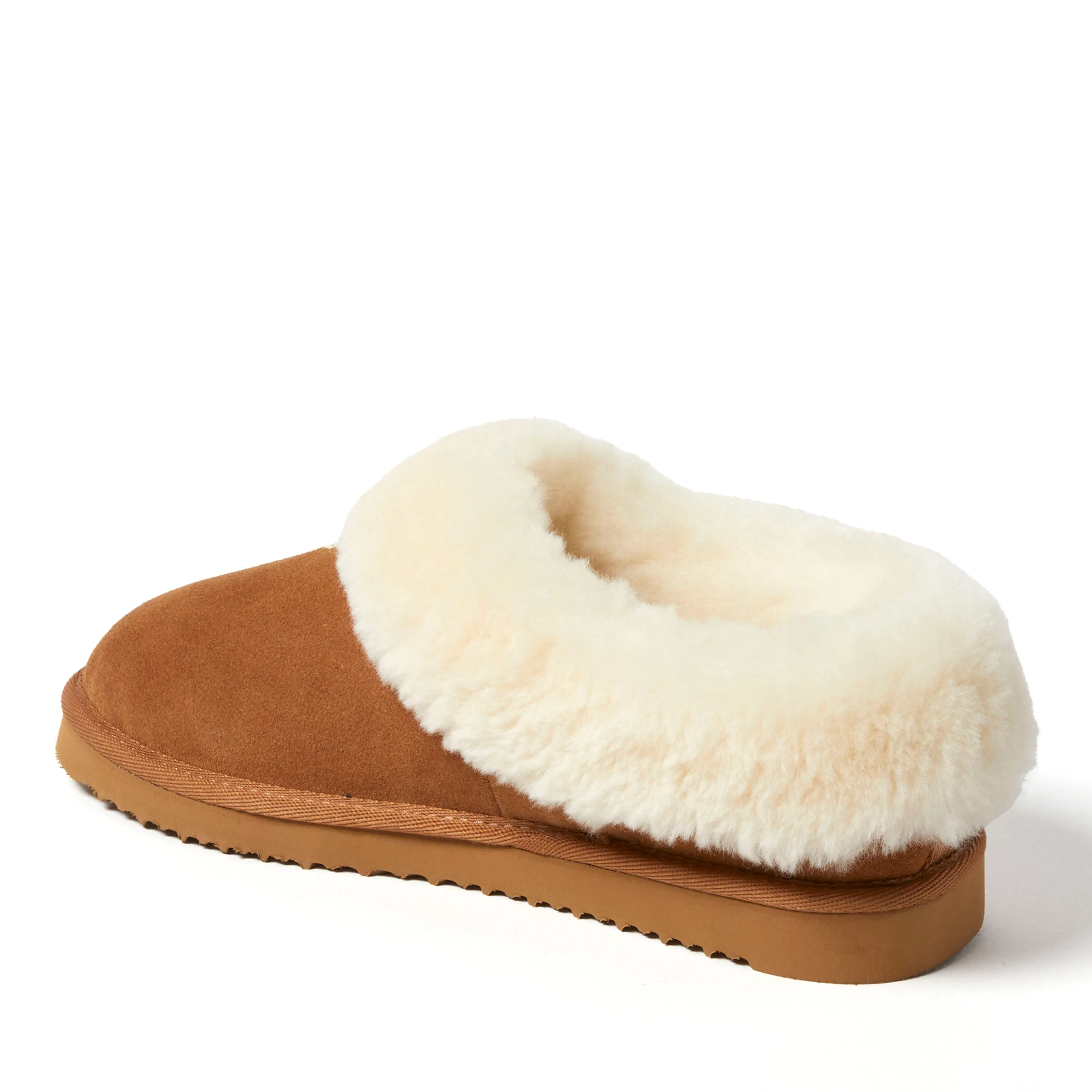 Fireside by Dearfoams Adelaide Genuine Shearling Clog