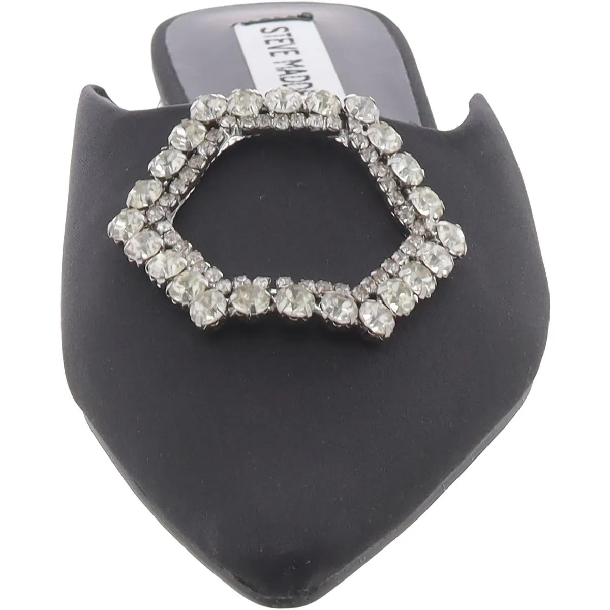Flore Womens Satin Embellished Mules