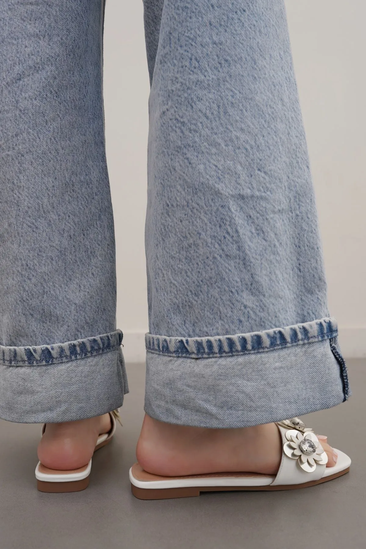 FLOWER METALLIC SLIDES