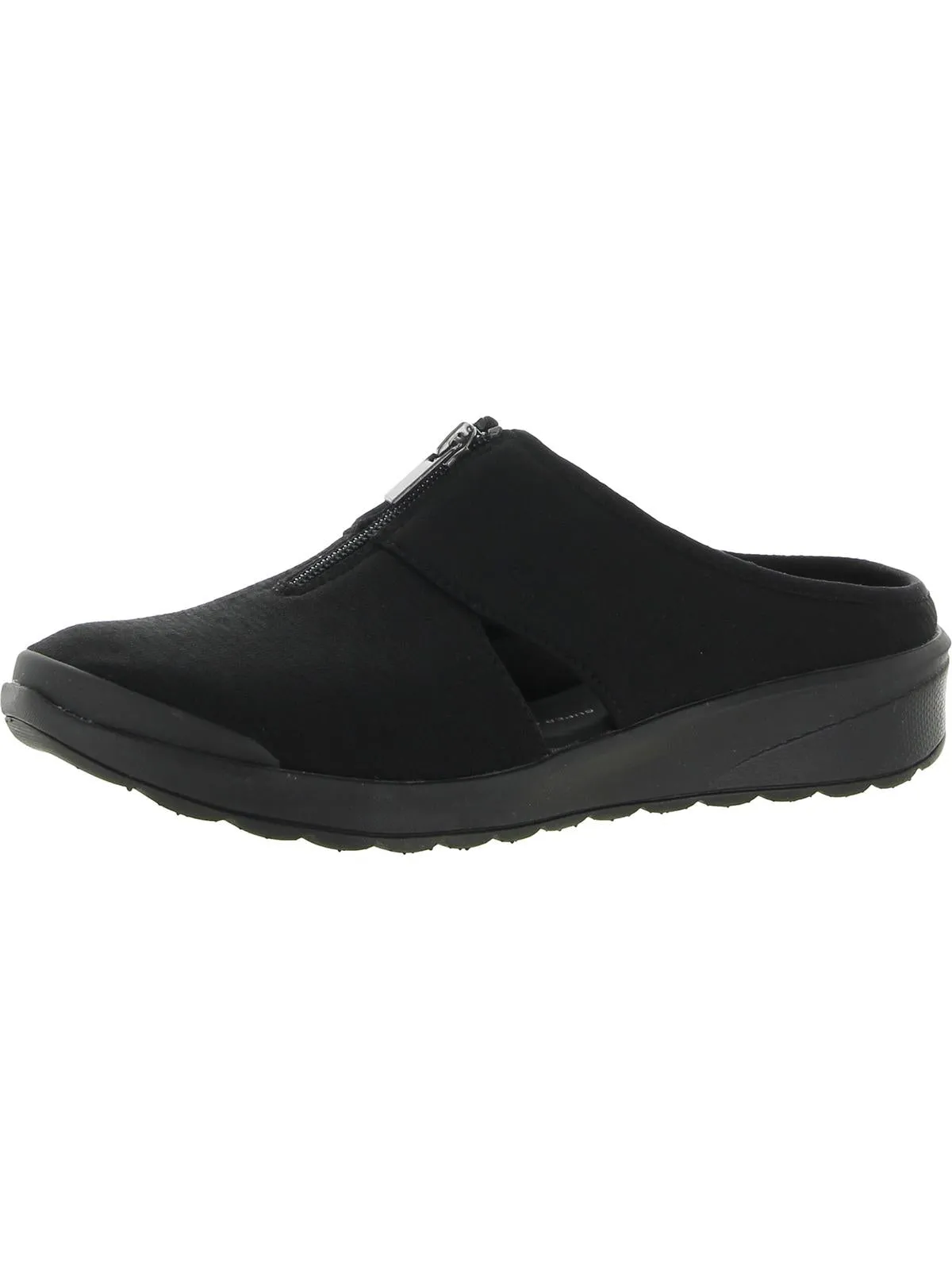 Gabby Womens Round Toe Slip On Mules