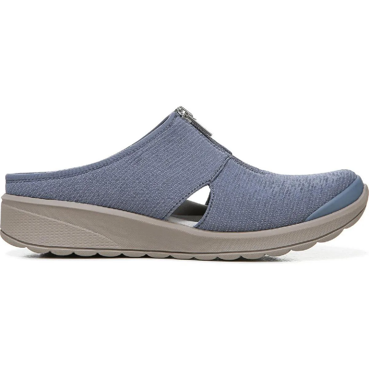 Gabby Womens Round Toe Slip On Mules