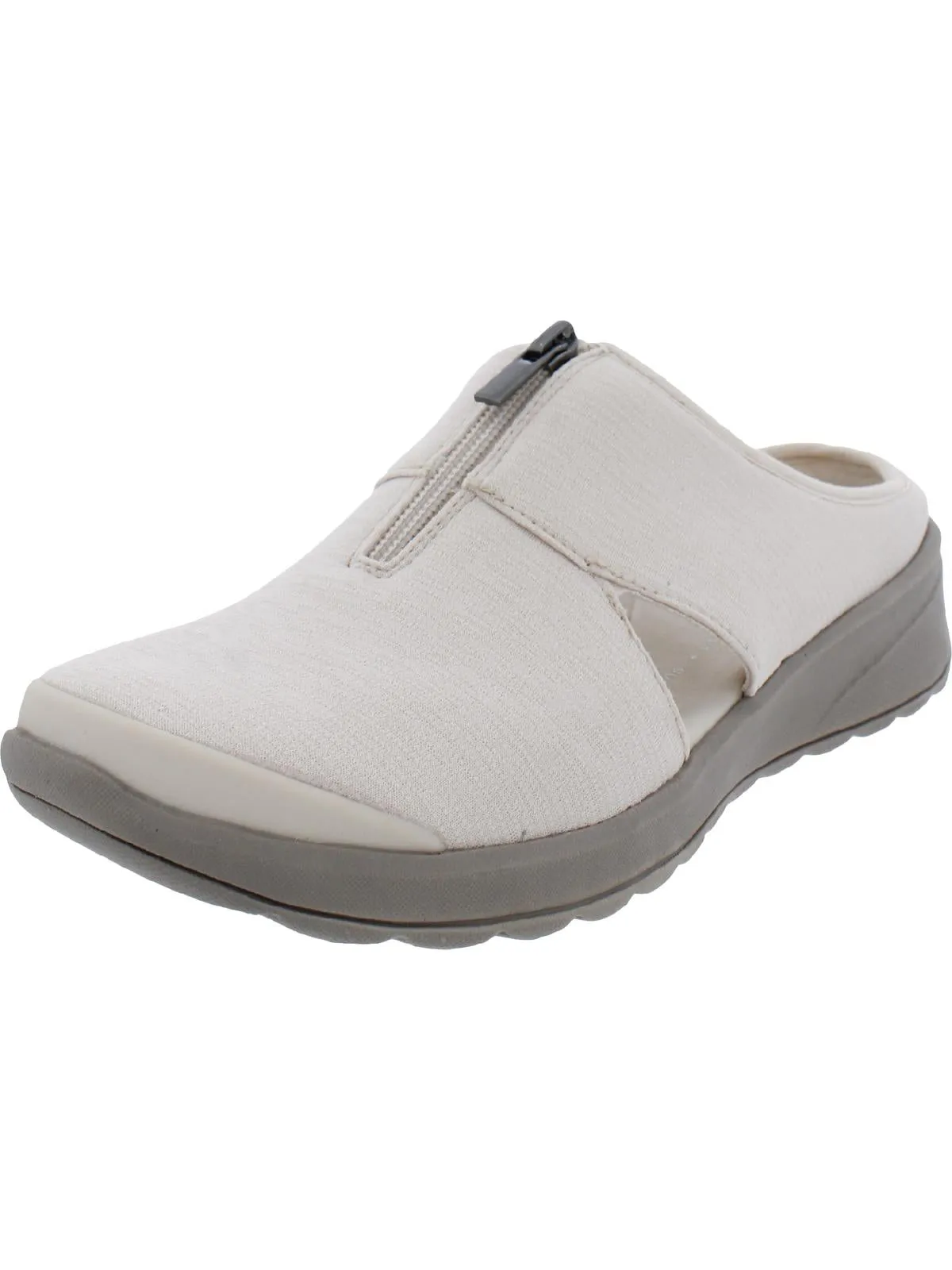 Gabby Womens Round Toe Slip On Mules