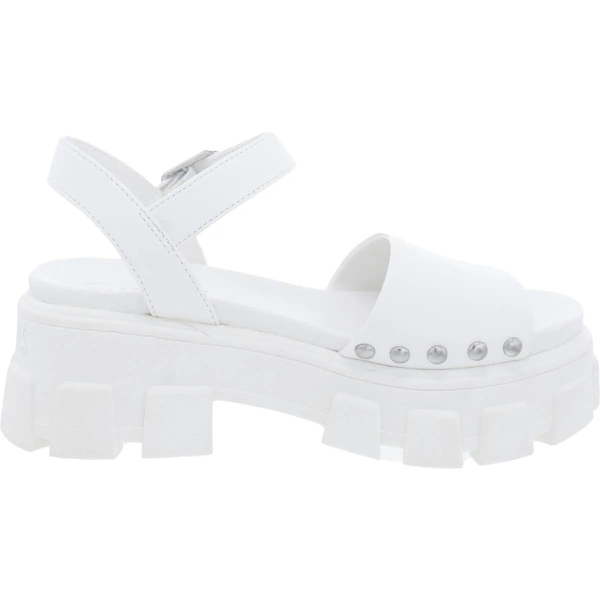 Genevieve Womens Ankle Strp Open Toe Wedge Sandals