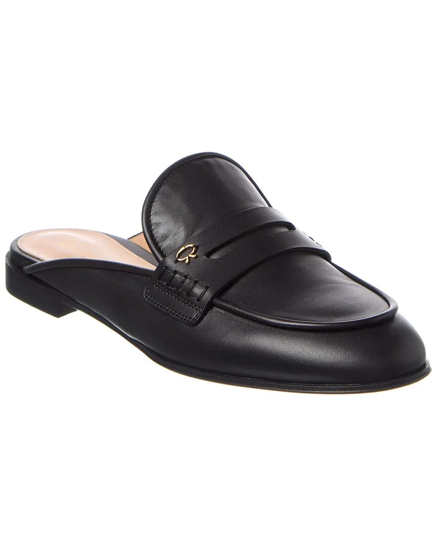 Gianvito Rossi Florio Leather Mule