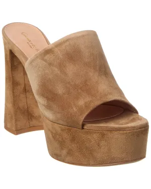 Gianvito Rossi Holly Suede Mule
